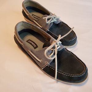 Express Mens Boat Shoes Size 10